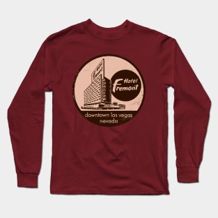 Retro Vintage Fremont Hotel and Casino Las Vegas Long Sleeve T-Shirt